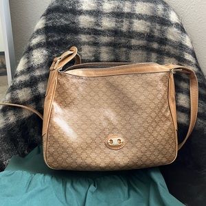 Celine vintage crossbody hobo bag